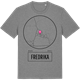 Mid Heather Gray t-shirt med Fredrika t-shirt