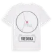 White t-shirt med Fredrika t-shirt