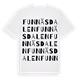 Funnäsdalen ordlek t-shirt