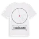 White t-shirt med Furuögrund t-shirt