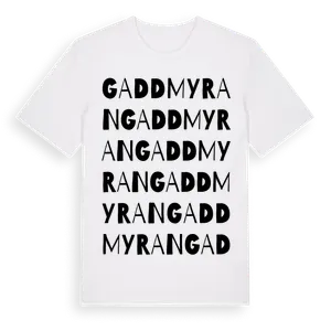 Gaddmyran ordlek t-shirt – ekologisk bomull t-shirt från Pinshirt