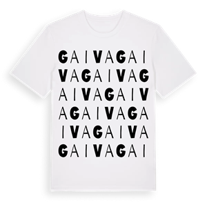 Gaiva ordlek t-shirt – ekologisk bomull t-shirt från Pinshirt