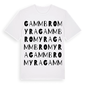 Gammbromyra ordlek t-shirt – ekologisk bomull t-shirt från Pinshirt
