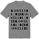 Mid Heather Gray t-shirt med Gammelboliden ordlek t-shirt
