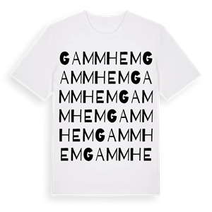 Gammhem ordlek t-shirt – ekologisk bomull t-shirt från Pinshirt