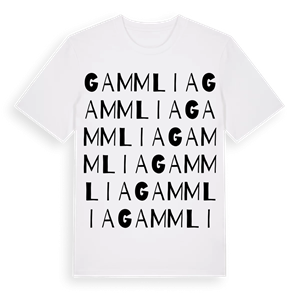 Gammlia ordlek t-shirt – ekologisk bomull t-shirt från Pinshirt