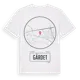 White t-shirt med Gärdet t-shirt