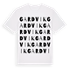 White t-shirt med Gardvik ordlek t-shirt