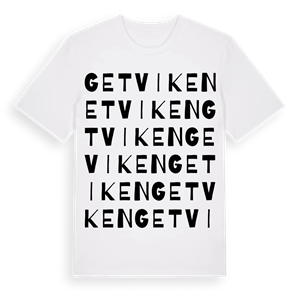 Getviken ordlek t-shirt – ekologisk bomull t-shirt från Pinshirt