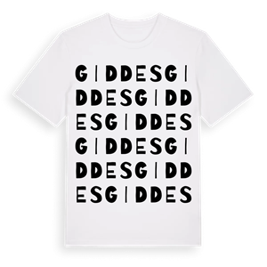 Giddes ordlek t-shirt – ekologisk bomull t-shirt från Pinshirt
