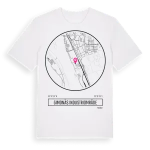 Gimonäs Industriområde t-shirt – ekologisk bomull t-shirt från Pinshirt