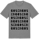 Mid Heather Gray t-shirt med Gosen ordlek t-shirt