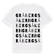 Gråbergsåkern ordlek t-shirt