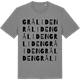Mid Heather Gray t-shirt med Gråliden ordlek t-shirt