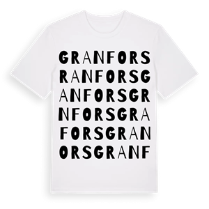 Granfors ordlek t-shirt – ekologisk bomull t-shirt från Pinshirt
