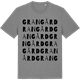 Mid Heather Gray t-shirt med Grangård ordlek t-shirt