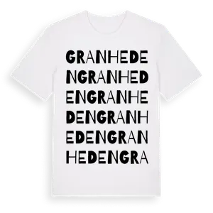 Granheden ordlek t-shirt – ekologisk bomull t-shirt från Pinshirt
