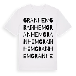 Granhem ordlek t-shirt – ekologisk bomull t-shirt från Pinshirt