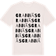 Vintage White t-shirt med Grannäs ordlek t-shirt