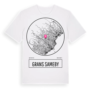 Grans sameby t-shirt – ekologisk bomull t-shirt från Pinshirt