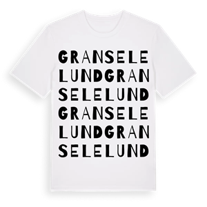 Granselelund ordlek t-shirt – ekologisk bomull t-shirt från Pinshirt