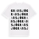 Gransjö ordlek t-shirt