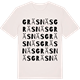 Vintage White t-shirt med Gräsnäs ordlek t-shirt