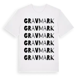 Gravmark ordlek t-shirt – ekologisk bomull t-shirt från Pinshirt