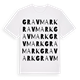 Gravmark ordlek t-shirt