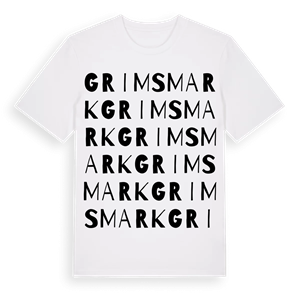 Grimsmark ordlek t-shirt – ekologisk bomull t-shirt från Pinshirt