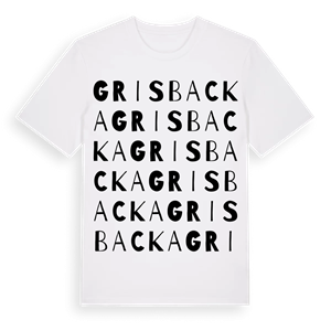 Grisbacka ordlek t-shirt – ekologisk bomull t-shirt från Pinshirt