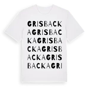 Grisbacka ordlek t-shirt – ekologisk bomull t-shirt från Pinshirt