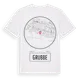White t-shirt med Grubbe t-shirt