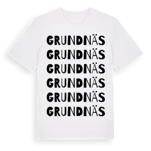 Grundnäs ordlek t-shirt – ekologisk bomull t-shirt från Pinshirt