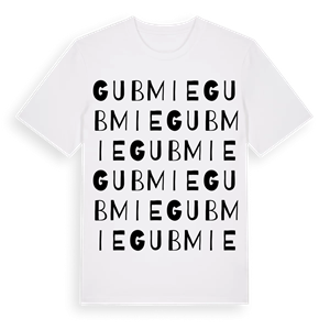 Gubmie ordlek t-shirt – ekologisk bomull t-shirt från Pinshirt