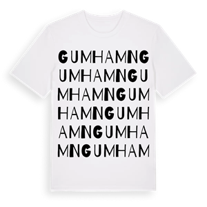 Gumhamn ordlek t-shirt – ekologisk bomull t-shirt från Pinshirt