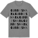 Mid Heather Gray t-shirt med Gunnismark ordlek t-shirt