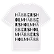 Häbbersholm ordlek t-shirt