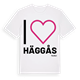 Jag älskar Häggås t-shirt stort tryck