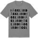 Mid Heather Gray t-shirt med Hägglund ordlek t-shirt