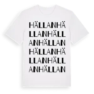 Hällan ordlek t-shirt – ekologisk bomull t-shirt från Pinshirt