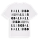 Hallingdal ordlek t-shirt
