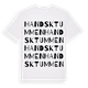 Handsktummen ordlek t-shirt