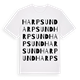 Harpsund ordlek t-shirt
