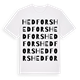 Hedfors ordlek t-shirt