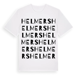 Helmers ordlek t-shirt – ekologisk bomull t-shirt från Pinshirt