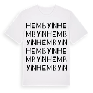 Hembyn ordlek t-shirt – ekologisk bomull t-shirt från Pinshirt