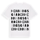 Henningsgården ordlek t-shirt