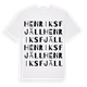 Henriksfjäll ordlek t-shirt