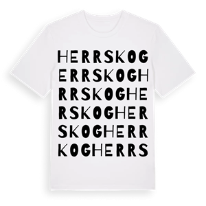 Herrskog ordlek t-shirt – ekologisk bomull t-shirt från Pinshirt